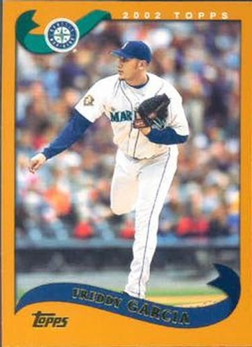 #540 Freddy Garcia - Seattle Mariners - 2002 Topps Baseball
