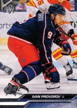 #540 Ivan Provorov - Columbus Blue Jackets - 2023-24 Upper Deck Hockey
