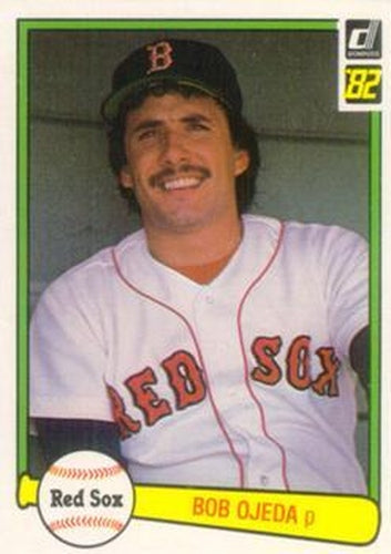 #540 Bob Ojeda - Boston Red Sox - 1982 Donruss Baseball