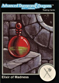 #540 Elixir of Madness - 1991 TSR Advanced Dungeons & Dragons - Silver
