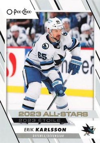 #540 Erik Karlsson - San Jose Sharks - 2023-24 O-Pee-Chee Hockey