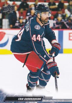 #541 Erik Gudbranson - Columbus Blue Jackets - 2022-23 Upper Deck Hockey
