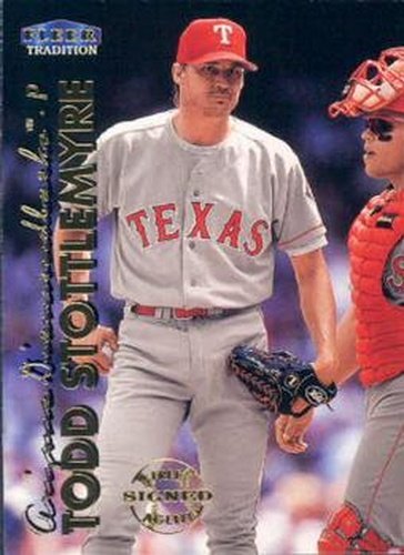 #541 Todd Stottlemyre - Arizona Diamondbacks - 1999 Fleer Tradition Baseball