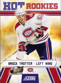 #541 Brock Trotter - Montreal Canadiens - 2010-11 Score Hockey