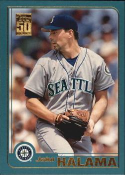 #541 John Halama - Seattle Mariners - 2001 Topps Baseball