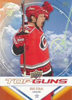 #TG4 Eric Staal - Carolina Hurricanes - 2009-10 Upper Deck - Top Guns Hockey