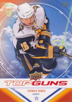 #TG6 Thomas Vanek - Buffalo Sabres - 2009-10 Upper Deck - Top Guns Hockey