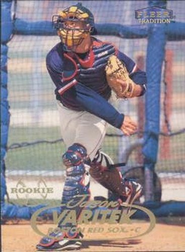 #542 Jason Varitek - Boston Red Sox - 1998 Fleer Tradition Baseball