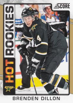 #542 Brenden Dillon - Dallas Stars - 2012-13 Score - Gold Rush Hockey