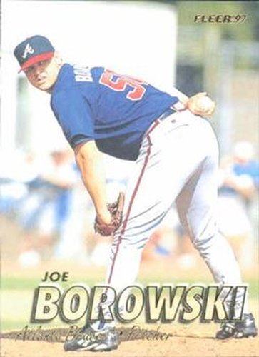 #542 Joe Borowski - Atlanta Braves - 1997 Fleer Baseball