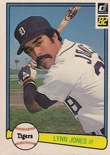 #542 Lynn Jones - Detroit Tigers - 1982 Donruss Baseball