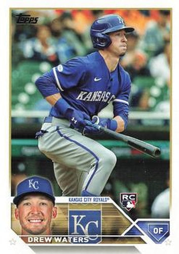 #543 Drew Waters - Kansas City Royals - 2023 Topps Baseball