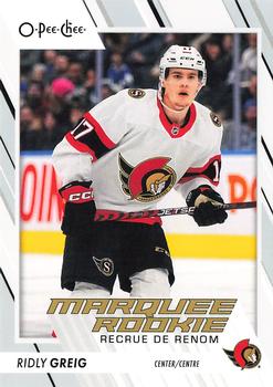 #543 Ridly Greig - Ottawa Senators - 2023-24 O-Pee-Chee Hockey