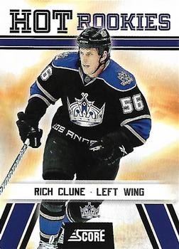 #543 Richard Clune - Los Angeles Kings - 2010-11 Score Hockey