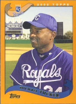 #543 Michael Tucker - Kansas City Royals - 2002 Topps Baseball