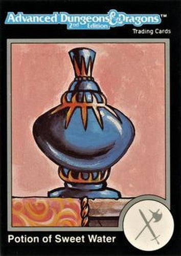 #543 Potion of Sweet Water - 1991 TSR Advanced Dungeons & Dragons - Silver