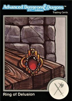#544 Ring of Delusion - 1991 TSR Advanced Dungeons & Dragons - Silver