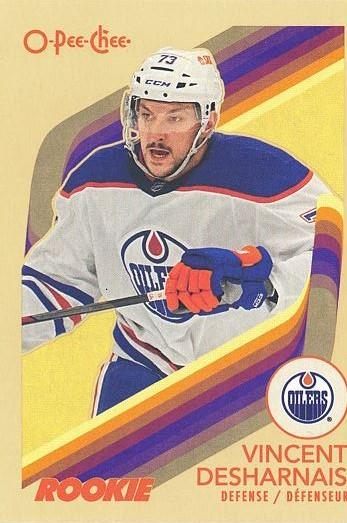 #544 Vincent Desharnais - Edmonton Oilers - 2023-24 O-Pee-Chee - Retro Hockey