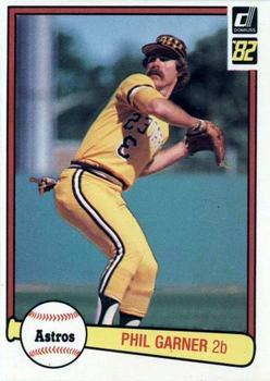 #544a Phil Garner - Houston Astros - 1982 Donruss Baseball