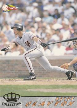 #545 Royce Clayton - San Francisco Giants - 1994 Pacific Baseball