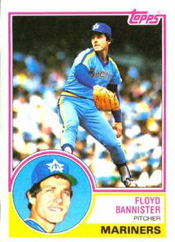 #545 Floyd Bannister - Seattle Mariners - 1983 Topps Baseball