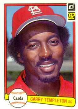 #545 Garry Templeton - St. Louis Cardinals - 1982 Donruss Baseball