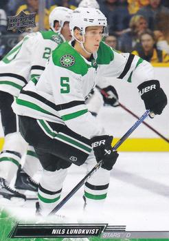 #546 Nils Lundkvist - Dallas Stars - 2022-23 Upper Deck Hockey
