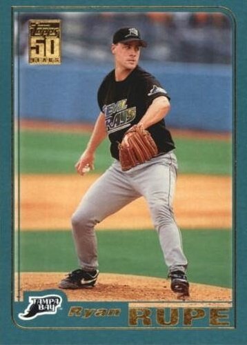#547 Ryan Rupe - Tampa Bay Devil Rays - 2001 Topps Baseball