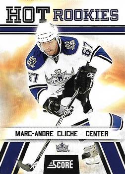 #547 Marc-Andre Cliche - Los Angeles Kings - 2010-11 Score Hockey