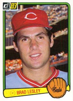 #547 Brad Lesley - Cincinnati Reds - 1983 Donruss Baseball