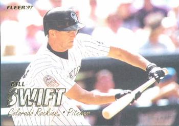 #548 Bill Swift - Colorado Rockies - 1997 Fleer Baseball