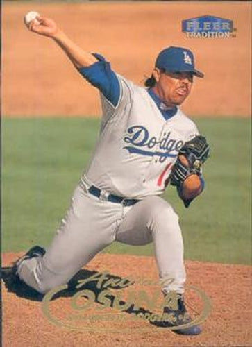#548 Antonio Osuna - Los Angeles Dodgers - 1998 Fleer Tradition Baseball