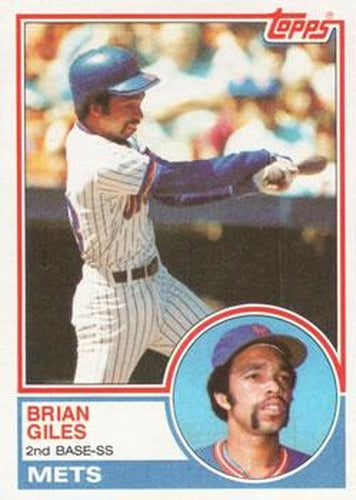 #548 Brian Giles - New York Mets - 1983 Topps Baseball