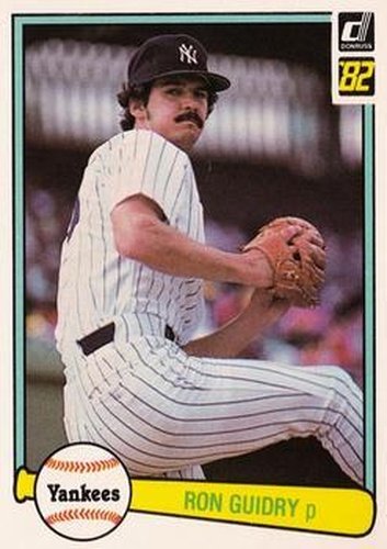 #548 Ron Guidry - New York Yankees - 1982 Donruss Baseball