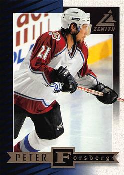 #2 Peter Forsberg - Colorado Avalanche - 1997-98 Zenith Hockey