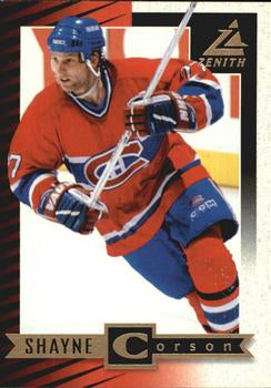 #67 Shayne Corson - Montreal Canadiens - 1997-98 Zenith Hockey