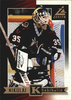 #76 Nikolai Khabibulin - Phoenix Coyotes - 1997-98 Zenith Hockey