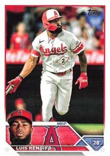 #549 Luis Rengifo - Los Angeles Angels - 2023 Topps Baseball