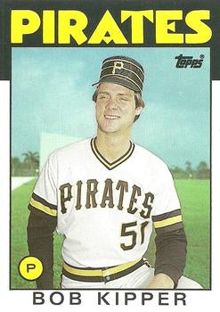 #54T Bob Kipper - Pittsburgh Pirates - 1986 Topps Traded Baseball