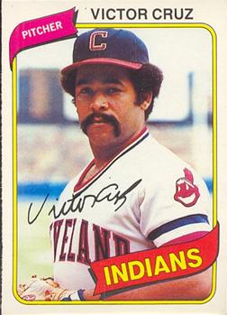 #54 Victor Cruz - Cleveland Indians - 1980 O-Pee-Chee Baseball