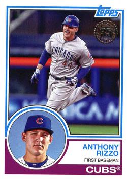#83-54 Anthony Rizzo - Chicago Cubs - 2018 Topps - 1983 Topps Baseball 35th Anniversary Baseball
