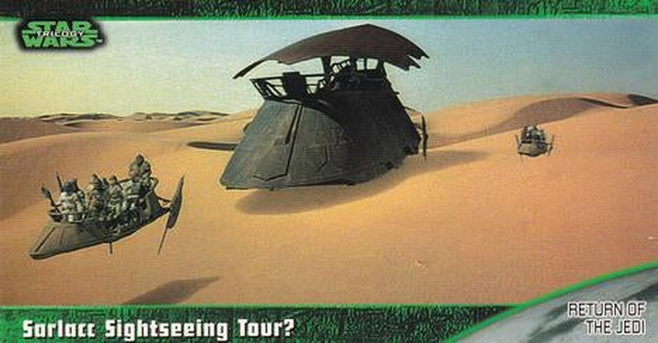 #54 Sarlac Sightseeing Tour? - 1997 Topps Widevision Star Wars Trilogy