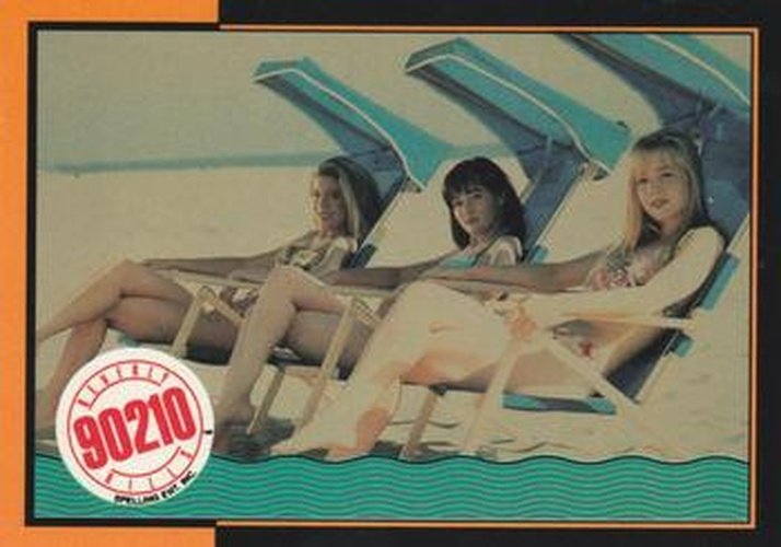 #54 Trivia Question #19 QQ - 1991 Topps Beverly Hills 90210
