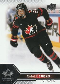 #54 Natalie Spooner - Canada - 2022-23 Upper Deck Team Canada Juniors Hockey