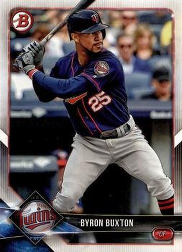 #54 Byron Buxton - Minnesota Twins - 2018 Bowman Baseball