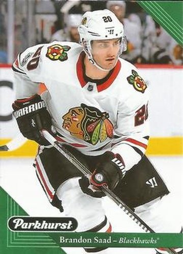 #54 Brandon Saad - Chicago Blackhawks - 2017-18 Parkhurst Hockey