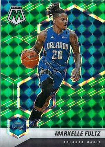 #54 Markelle Fultz - Orlando Magic - 2020-21 Panini Mosaic - Mosaic Green Basketball