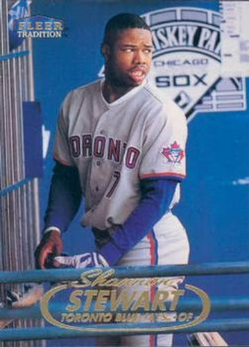 #54 Shannon Stewart - Toronto Blue Jays - 1998 Fleer Tradition Baseball