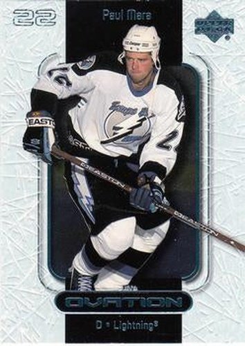 #54 Paul Mara - Tampa Bay Lightning - 1999-00 Upper Deck Ovation Hockey
