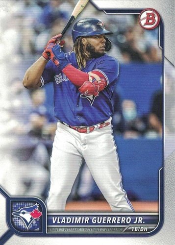 #54 Vladimir Guerrero Jr. - Toronto Blue Jays - 2022 Bowman Baseball
